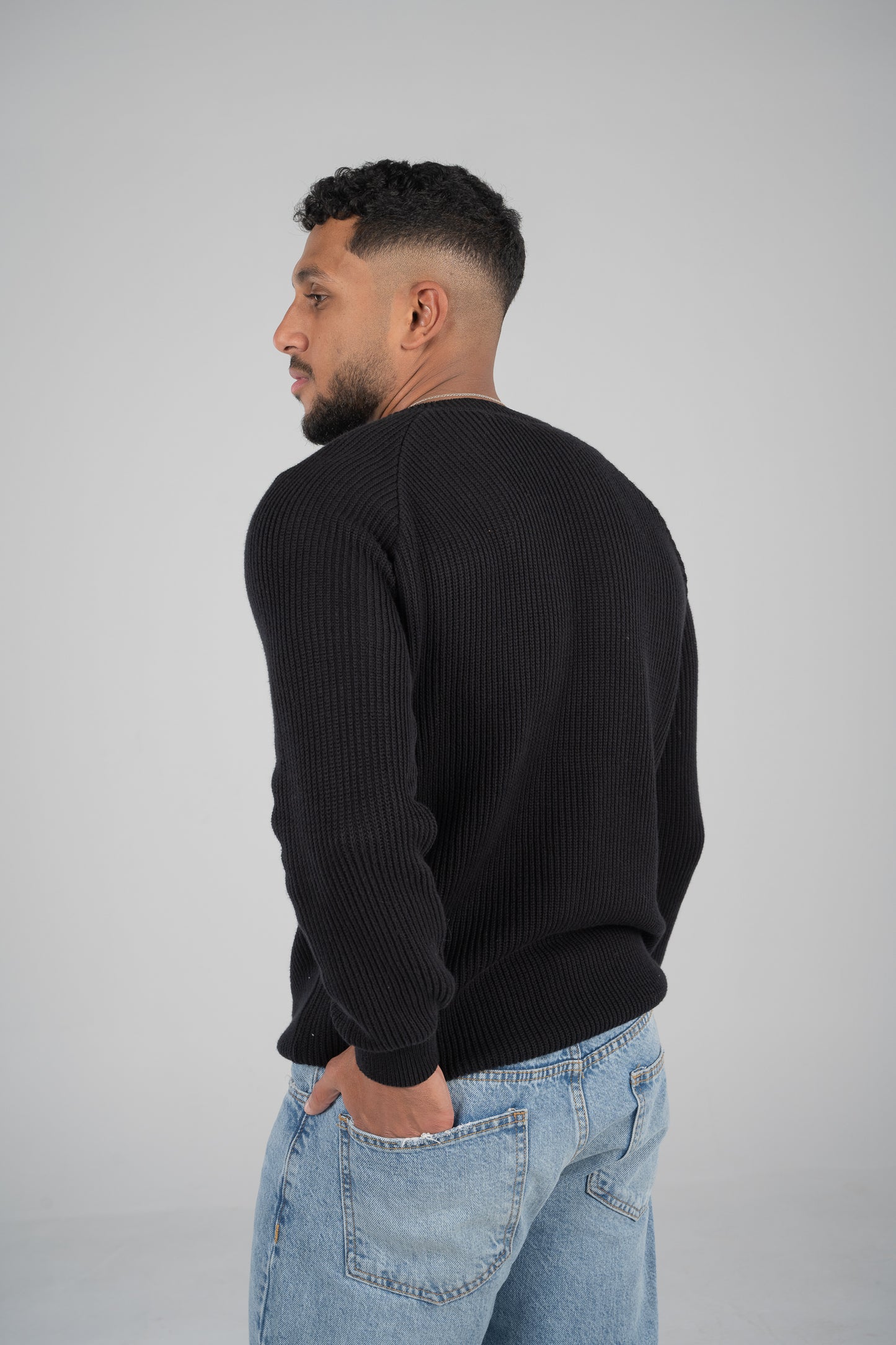'Nuages' Crewneck in Black (Unisex)
