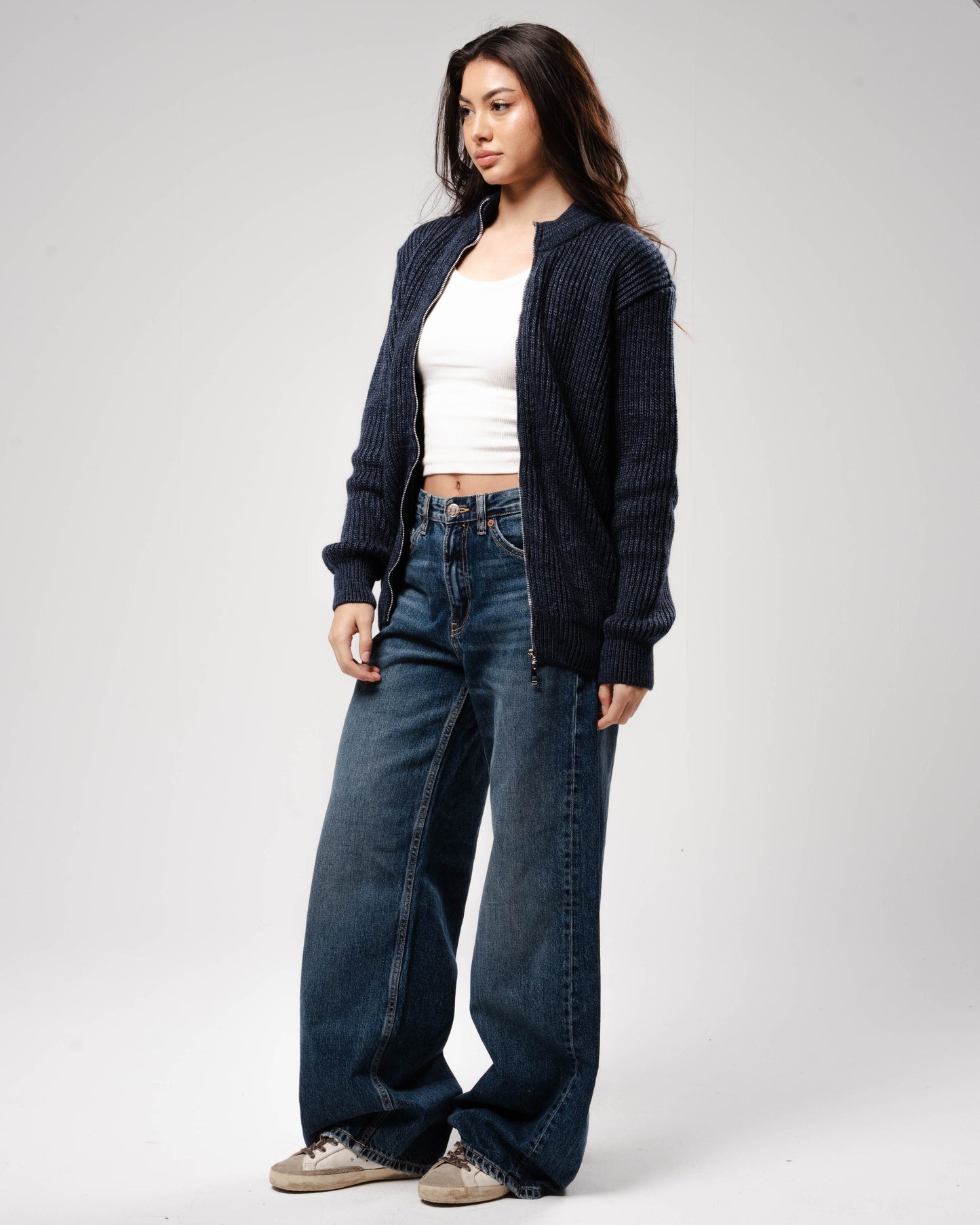 'Nuages' Jacket in Navy (Unisex)