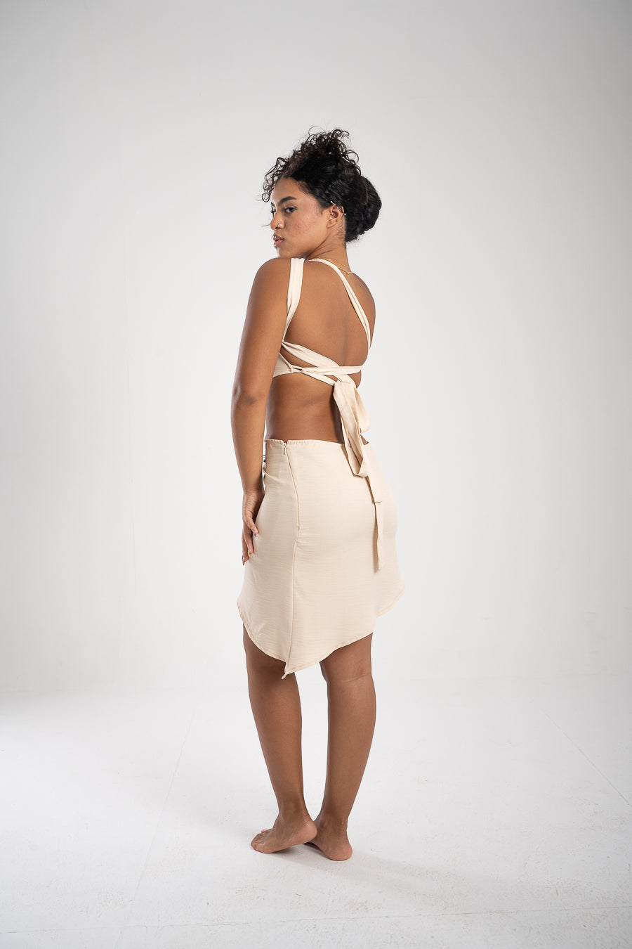 'Le Rivage' Dress in Beige