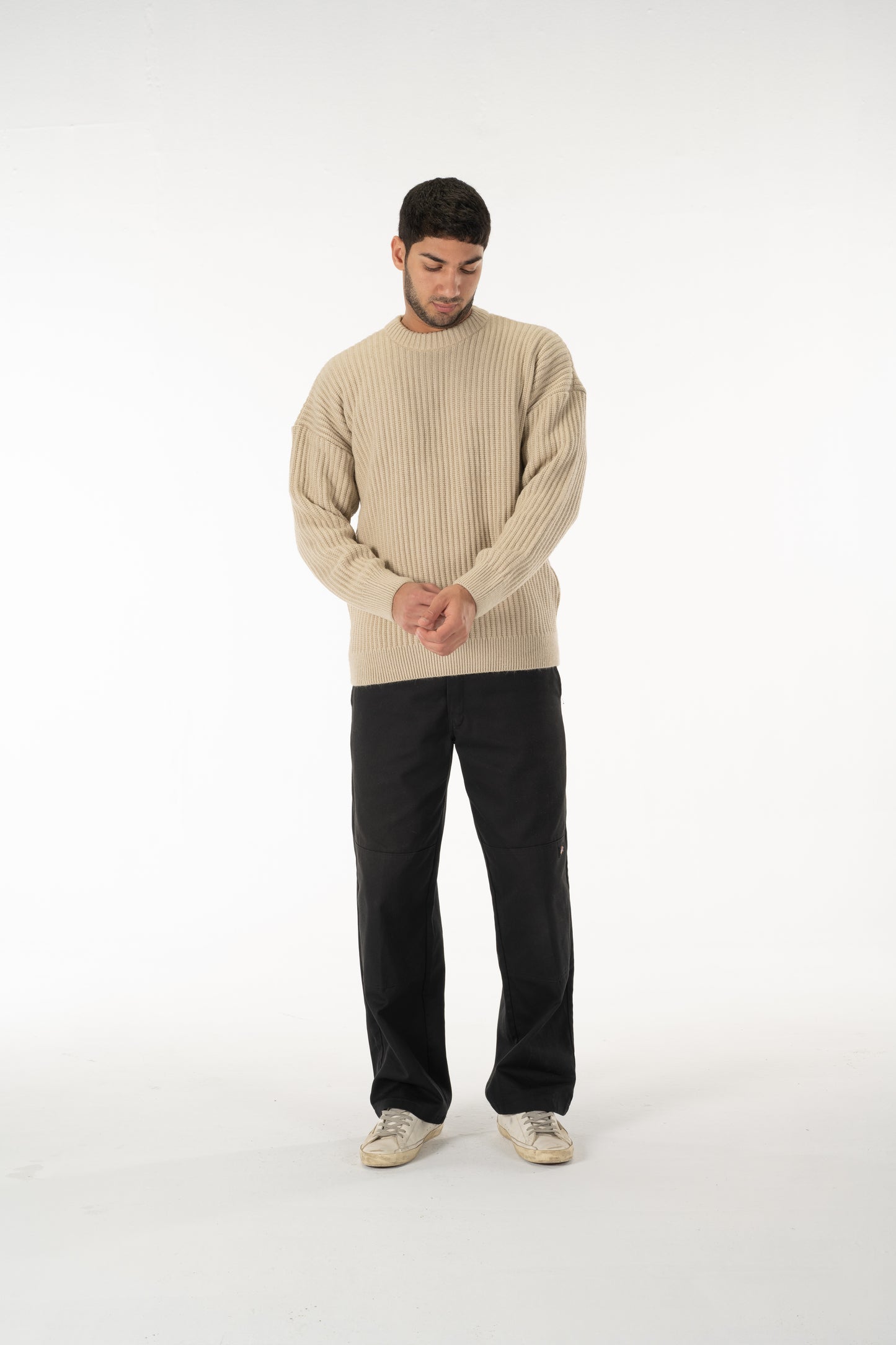 'Fond' Crewneck in Beige