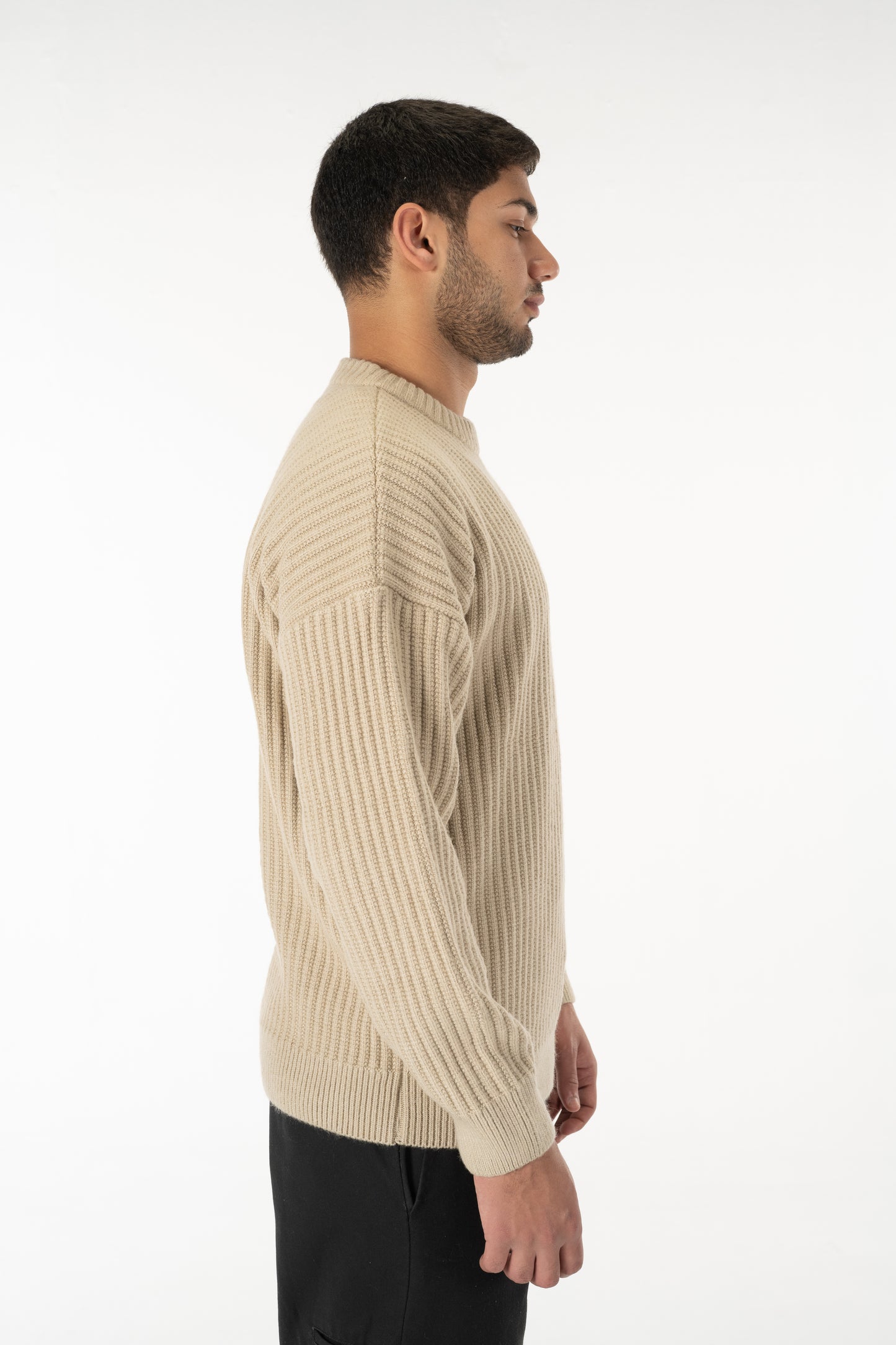 'Fond' Crewneck in Beige