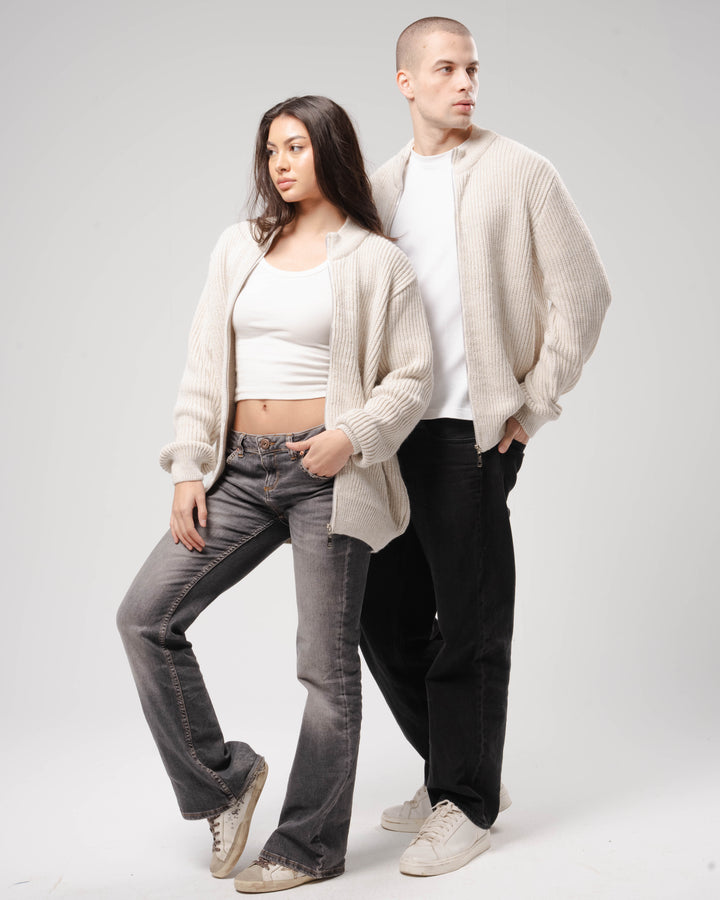 'Nuages' Jacket in Beige (Unisex)