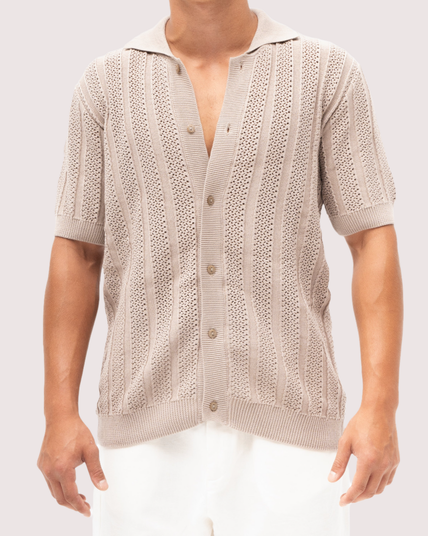 'Blé' Knitted Shirt