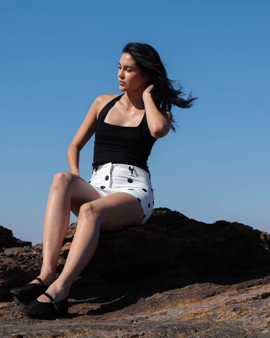 'Corail' Top (Black)